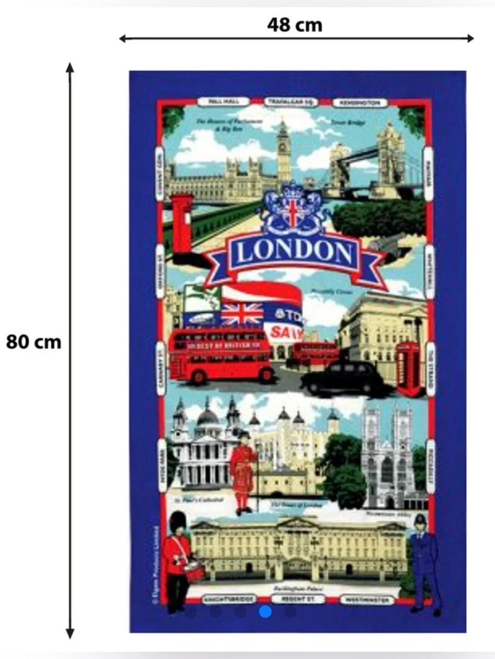 NWT Authentic London Tea Towel - Made and Purchased in the UK! 😍🏴󠁧󠁢󠁥󠁮󠁧󠁿🫖☕️🇬🇧